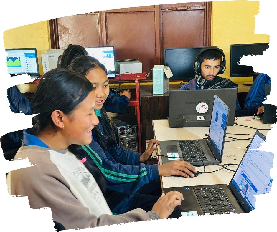 IT Education program in rural Nepal